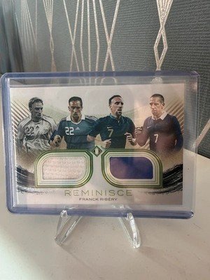 Franck Ribéry France Futera Reminisce Double Patch 5/6 - Ultra-Low Print