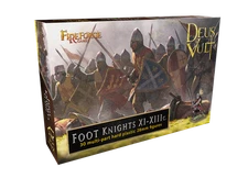Fireforge Games Deus Vult Foot Knights XI-XIIIc -30 multipart 28mm figures