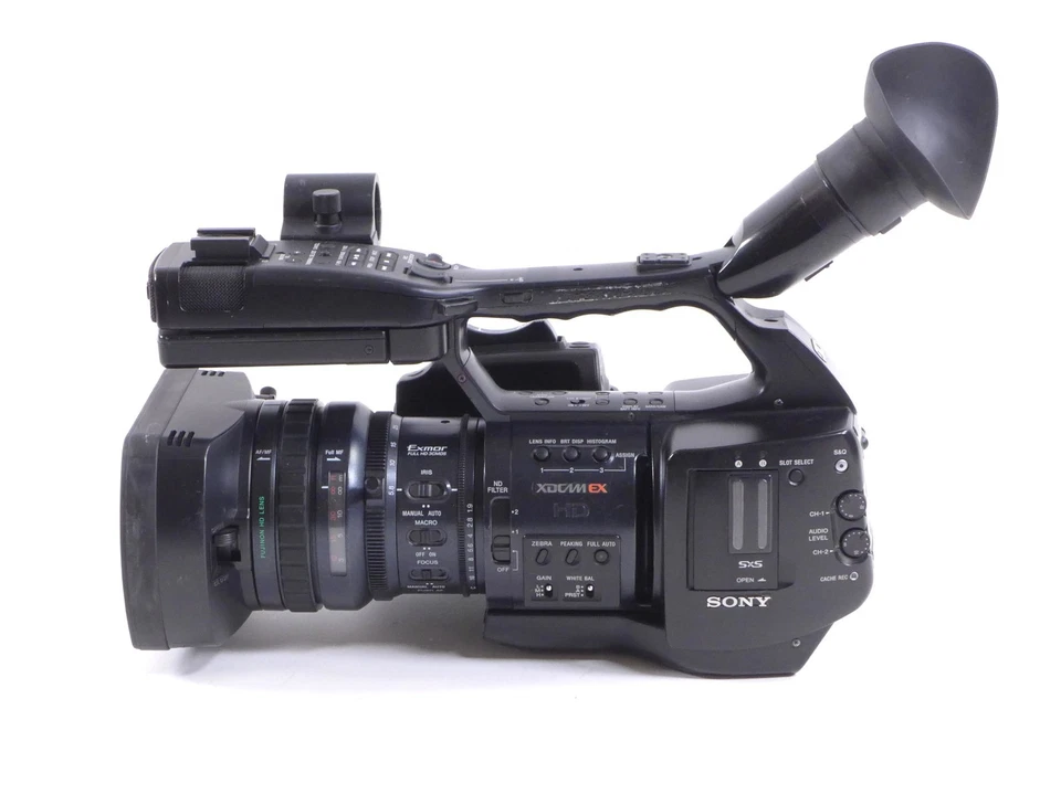 Sony PMW-EX1R XDCAM EX Full HD SxS Camera Video Camcorder EX1 R - 207 Hours - Image 4 of 4