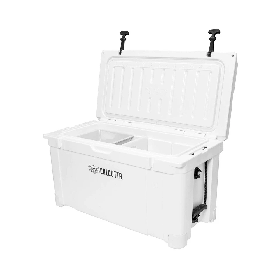 Enfriador duro Calcuta | Cofre de hielo exterior aislado mantiene el hielo durante 5 días | Por... Foto 2 de 4