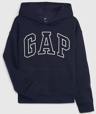 NWT Gap Kids Boys Logo  Hoodie Sweatshirt Sweater navy blue  u pick size