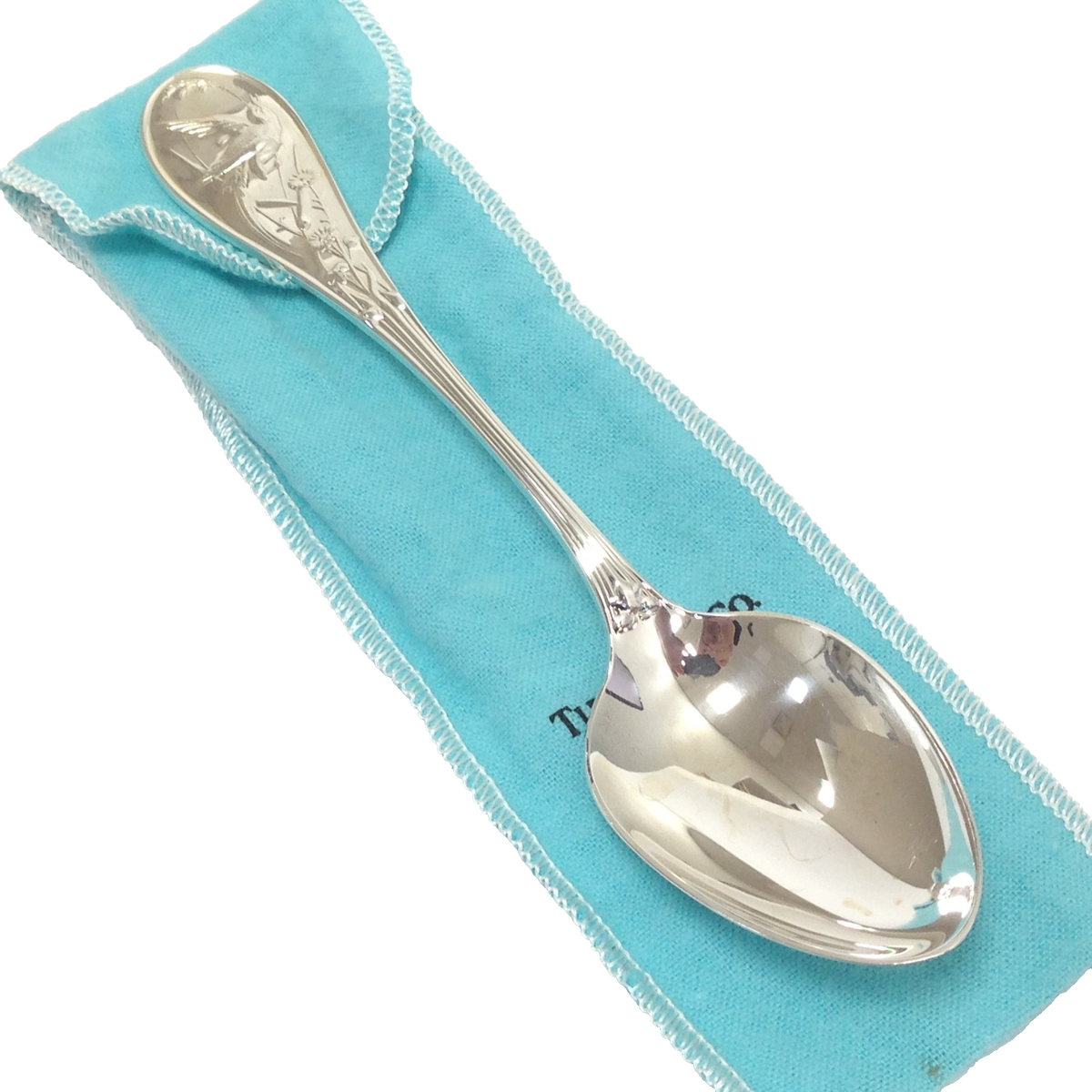 Tiffany & Co Audubon Place/Oval Soup Spoon 7-3/8