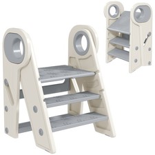 AIYAPLAY Foldable Step Stool, Refurbished