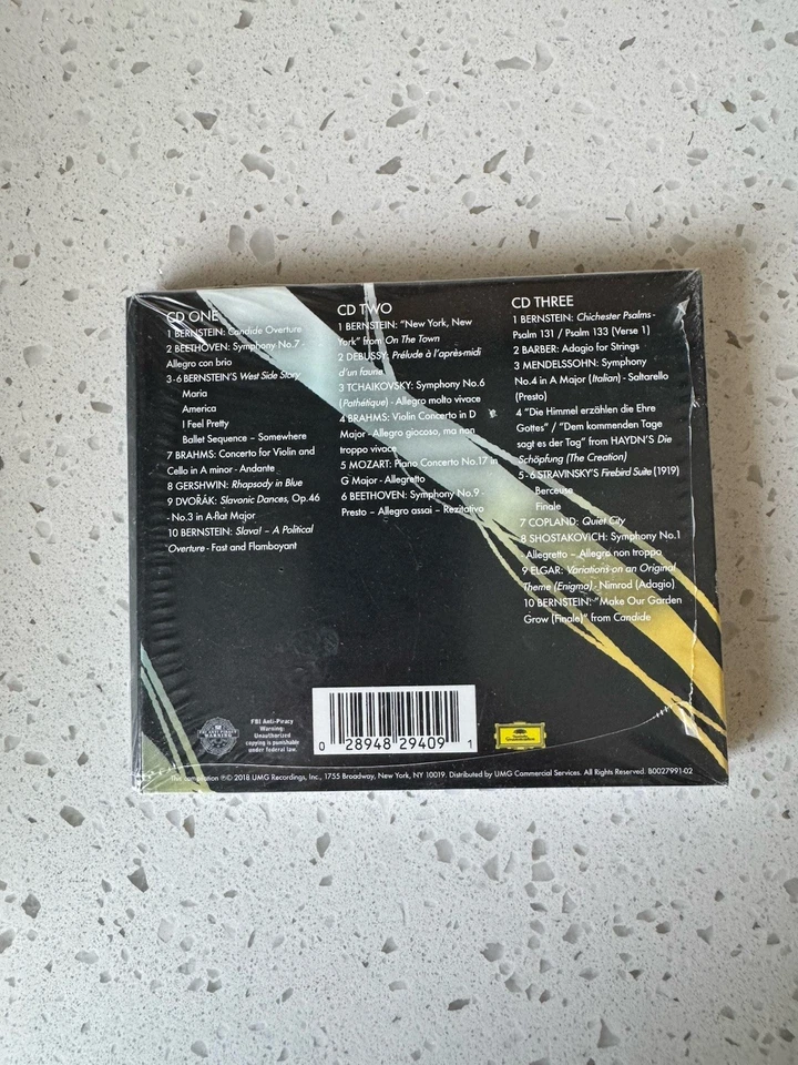 "STILL SEALED" 3 x CD's / THE BEST OF BERNSTEIN / B0027991-02 - Image 2 of 2