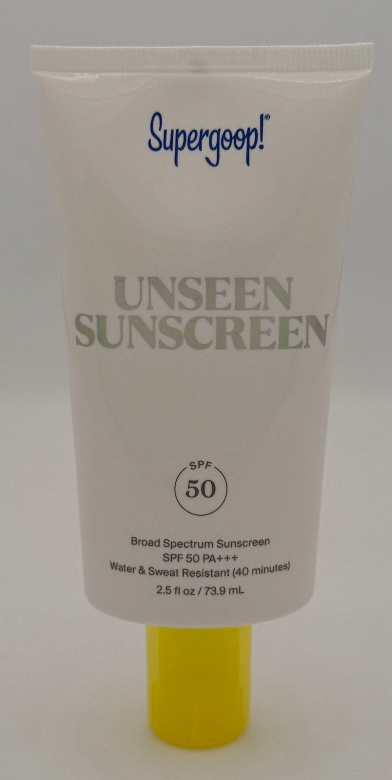 Supergoop Unseen Sunscreen SPF 50 2.5 Oz NEW Sealed Exp 10/2026