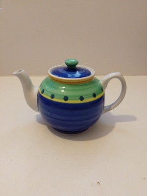 Sadler Teekanne handbemalt 1 1/2 Pint Fassungsvermögen Vintage Sammlerstück Shabby Chic
