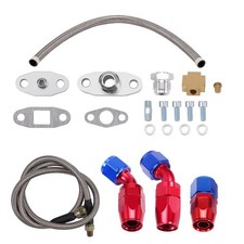 Turbo Oil Drain Return Feed Line T3 T4 T60 T61 T70 T04e Universal Turbo Oil Drain Return Feed Line T3 T4 T60 T61 T70 T04e Universal