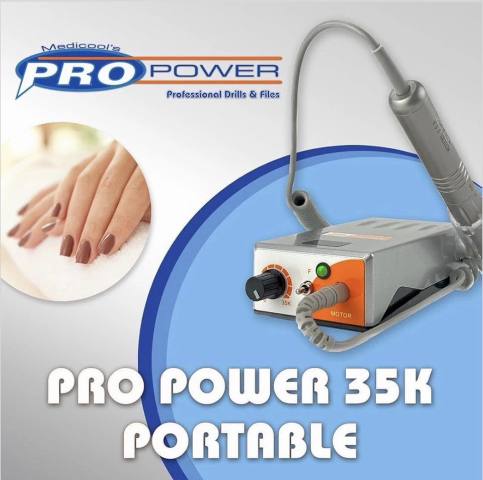 Medicool Pro Power 35K Cordless Electric Nail Drill for Acrylic & Gel Nails - Image 2 of 4