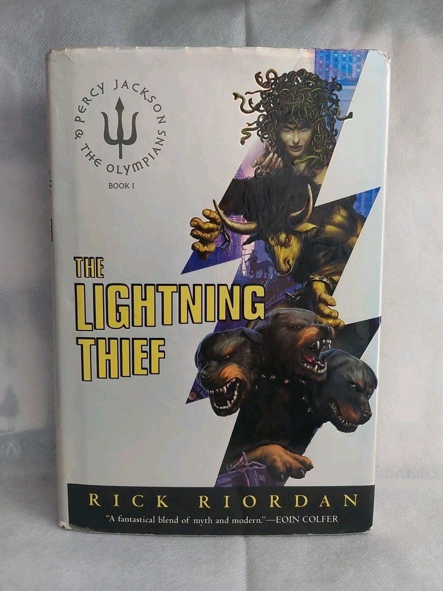The Lightning Thief by Rick Riordan, Percy Jackson Book 1, 2005 Edition