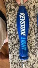 Keystone Light  12 in  Pub Style Beer Tap Draft Handle