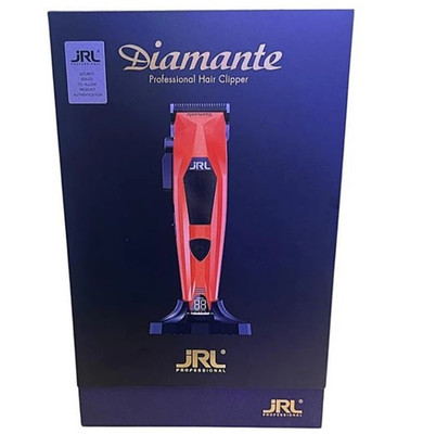 JRL Diamante Professional Cordless Hair CLIPPER Barber Limited Edition Orange