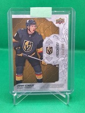 19/20 ENGRAINED...JIMMY SCHULDT...OAK...ROOKIE.../299...# 76...GOLDEN KNIGHTS