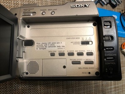 Sony Handycam DCR-TRV9 Mini DV Camcorder for sale online | eBay Sony Handycam DCR-TRV9 Mini DV Camcorder for sale online | eBay