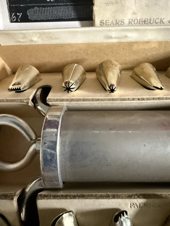 Kit de decoración de pasteles desierto vintage Ateco con manual Foto 4 de 4