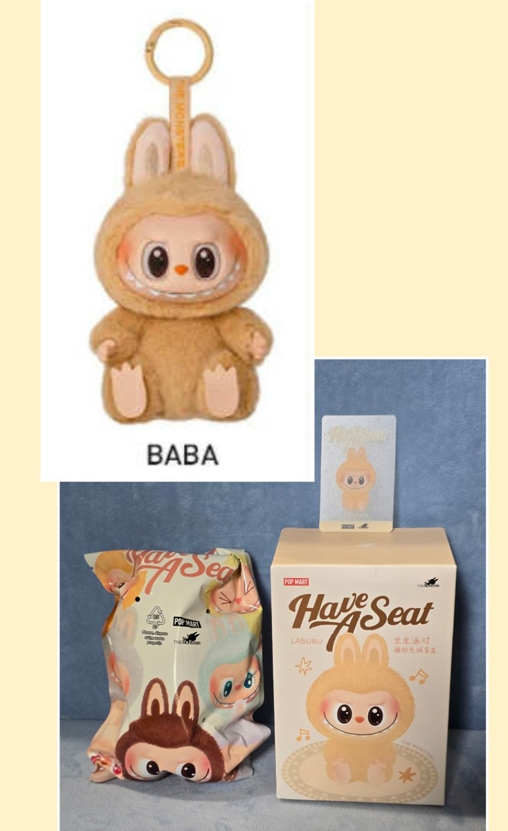 Pop Mart Labubu Have a Seat V2 *BaBa* US Seller Authentic | eBay