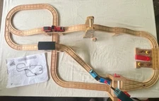 Thomas Friends Wooden Train A RACE TO THE WHARF SET w/BOX 2008 EUC COMPLETE