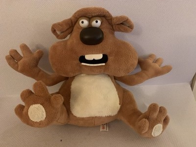 Aardman Creature Comforts Fluffy der Hamster weiches Plüschtier 9 Zoll