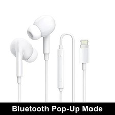 Original Earphones For Apple iPhone 14 Pro Max Lightning Headphones 13 12 11 Min