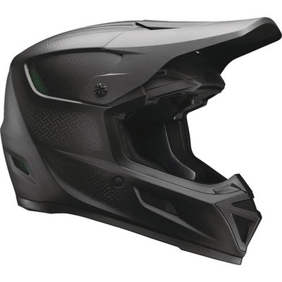 Thor Reflex Sport Carbon Stealth Motorcycle Helmet | Black | DOT ; ECE 22-06