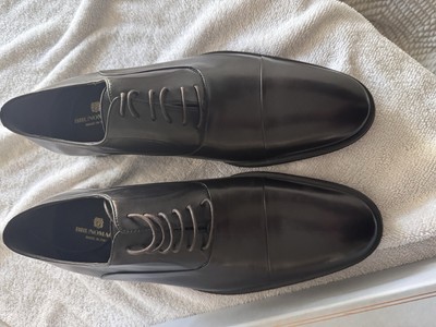 NEW Bruno Magli Adriano Cap Toe Oxford Brown Leather men's Shoes 11 M / 44