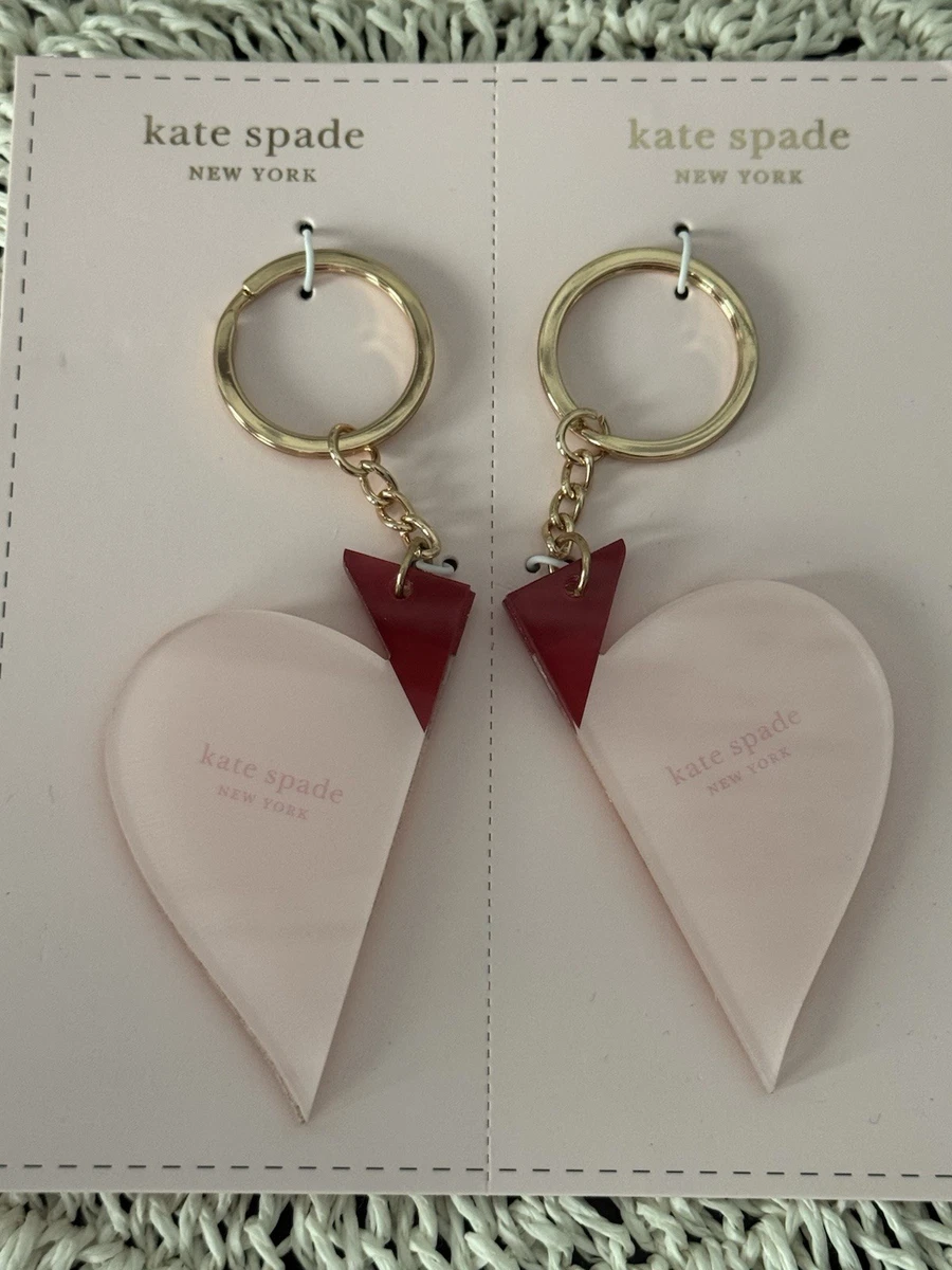 新品♡ KATE SPADE ケイトスペード　ハート　リボン　キーホルダー kate spade new york Heart Key Chains, Rings & Finders for Women