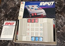 Board Game Input 1984 Milton Bradley Complete 2 Player Game