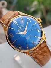 Atlantic Worldmaster Gold Plated 1970s - Vintage . Rare