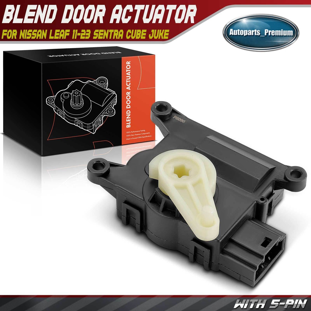 HVAC Blend Door Actuator for Nissan LEAF 11-23 Sentra Cube