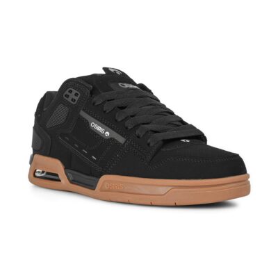 Osiris Peril Skateschuhe - Black/Black/Gum
