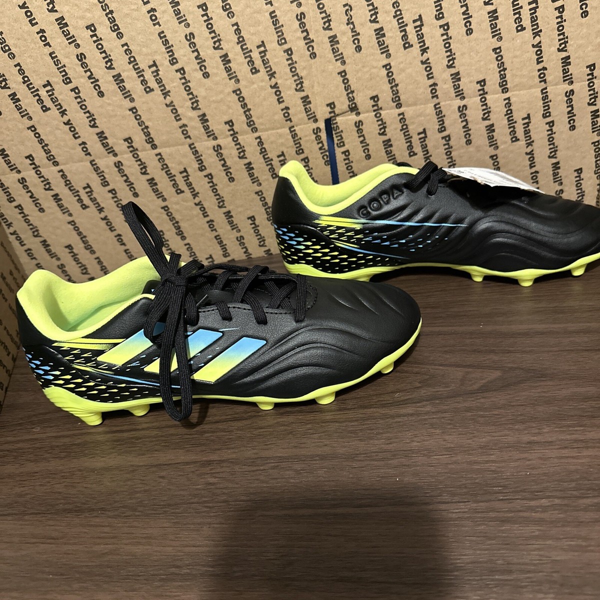 adidas\"コパセンス\" Adidas Copa Sense .3 Kids Soccer Shoes Cleats Size 5Y Black