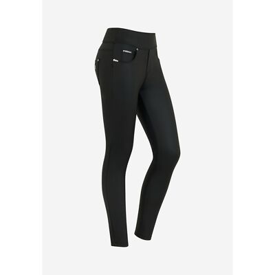 Freddy N.O.W. Yoga Comfort Eco Vegan Leder Schwarz