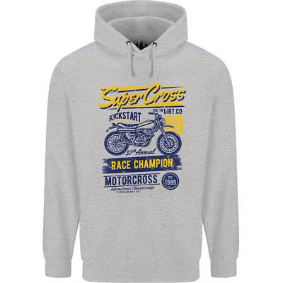 Supercross MotoX Dirt Bike Motocross Herren Kapuzenpullover