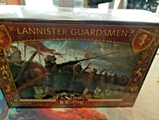 Lannister Guardsmen Unit Box A Song of Ice Fire Miniatures Game New