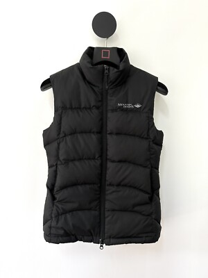 【CORNERSTONE】22aw blade down best size44 MOUNTAIN DESIGNS Pod Goose Down Vest DWR 550 Loft Black AU8