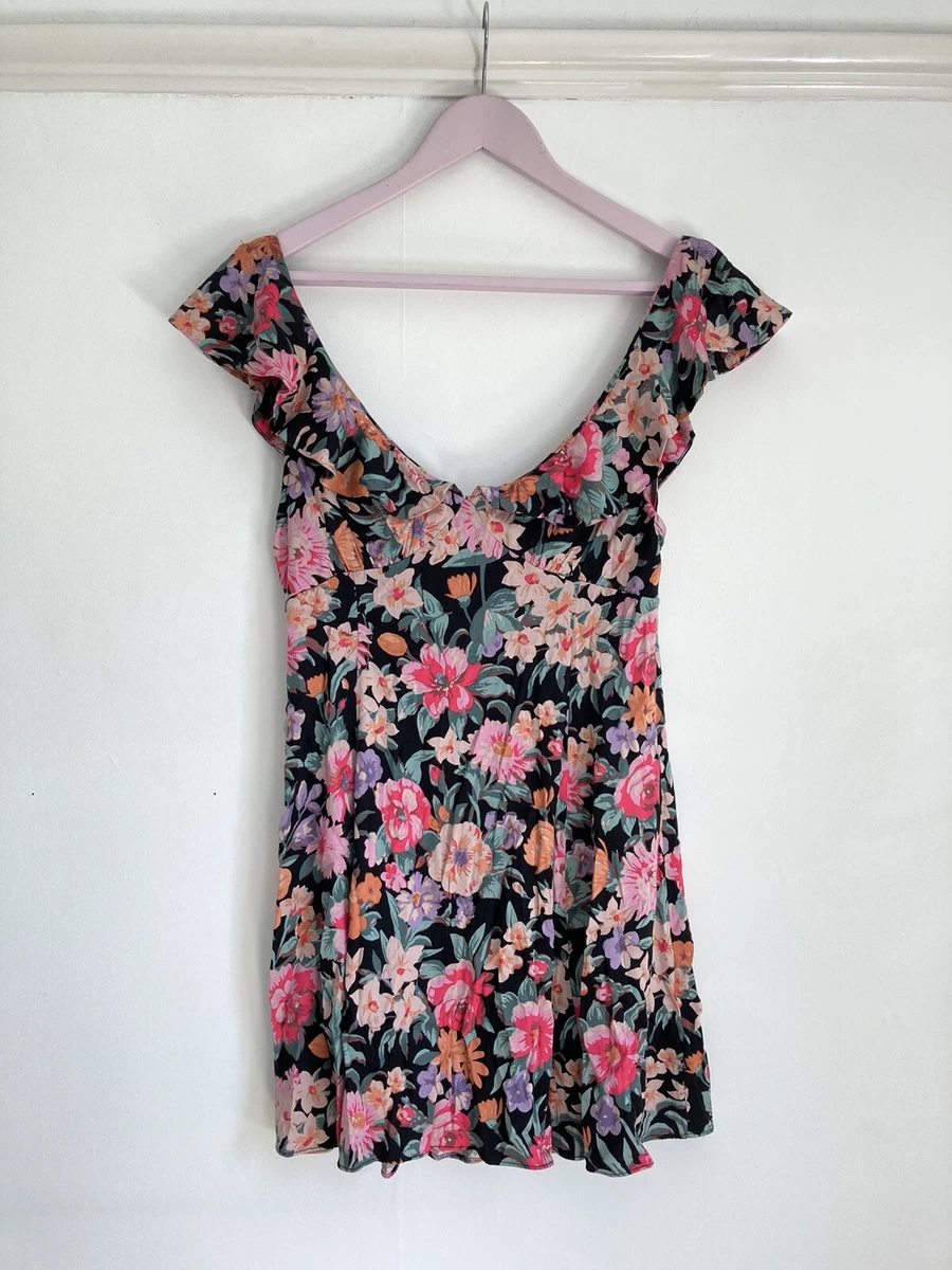 kimchi blue floral dress size medium anthropologie urban
