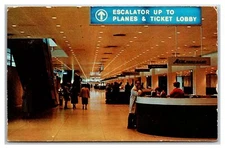 CHICAGO O'hare AIRPORT ~ Check in ~ Ticket lobby 1960s