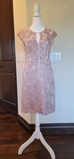 Decode 1.8 Size 8 Pink Lace Dress Prom Dance Wedding Cocktail Evening