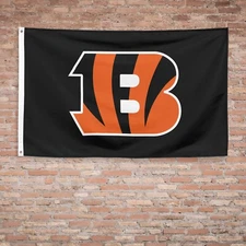 For Cincinnati Bengals Fans 3x5 ft Flag AFC Super Bowl Champions Decor Banner