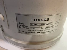 Thales Electron Devices TH 9464 VHR601VR12 S/N 91183801