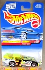 1999 Vintage Hot Wheels #973 Mega Graphics Series 1/4 FUNNY CAR Neon-Lime w/5 Sp