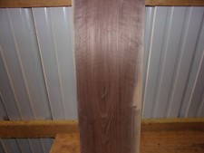 1 PC WALNUT LUMBER WOOD KILN DRIED BOARD 24 1/8"X 9 1/4"X 15/16" 1539V FLAT