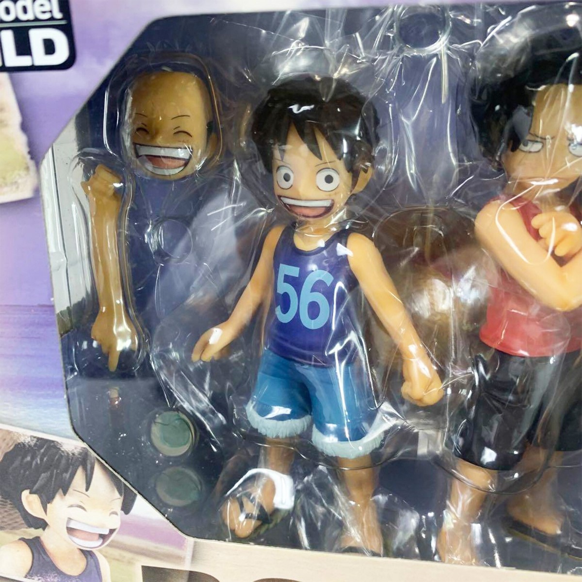MegaHouse - P.O.P DX  ONE PIECE ルフィ & エース セット MegaHouse P.O.P Portrait Of Pirates ONE PIECE CB-EX Luffy