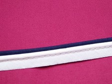 Unique French Bicolor Piping Trim Two Colors Instantly Add Drama