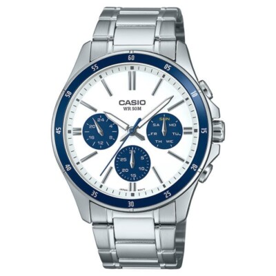 CASIO MTP-1374D-7A2 Mens Analog Metal Wrist watch