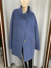 Cappotto donna Ancona Group made in Italy azzurro carta da zucchero taglia 54