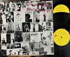 THE ROLLING STONES - EXILE ON MAIN ST - 1979 JAPAN VINYL 2LP album japanese VG+