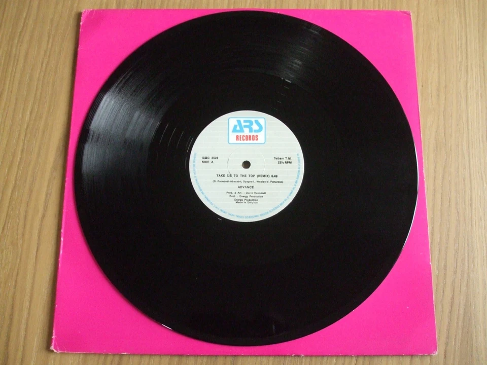 MAXI EP ADVANCE TAKE ME TO THE TOP + REMIX ITALO DISCO FUNK MODERN SOUL EX - Photo 2/4