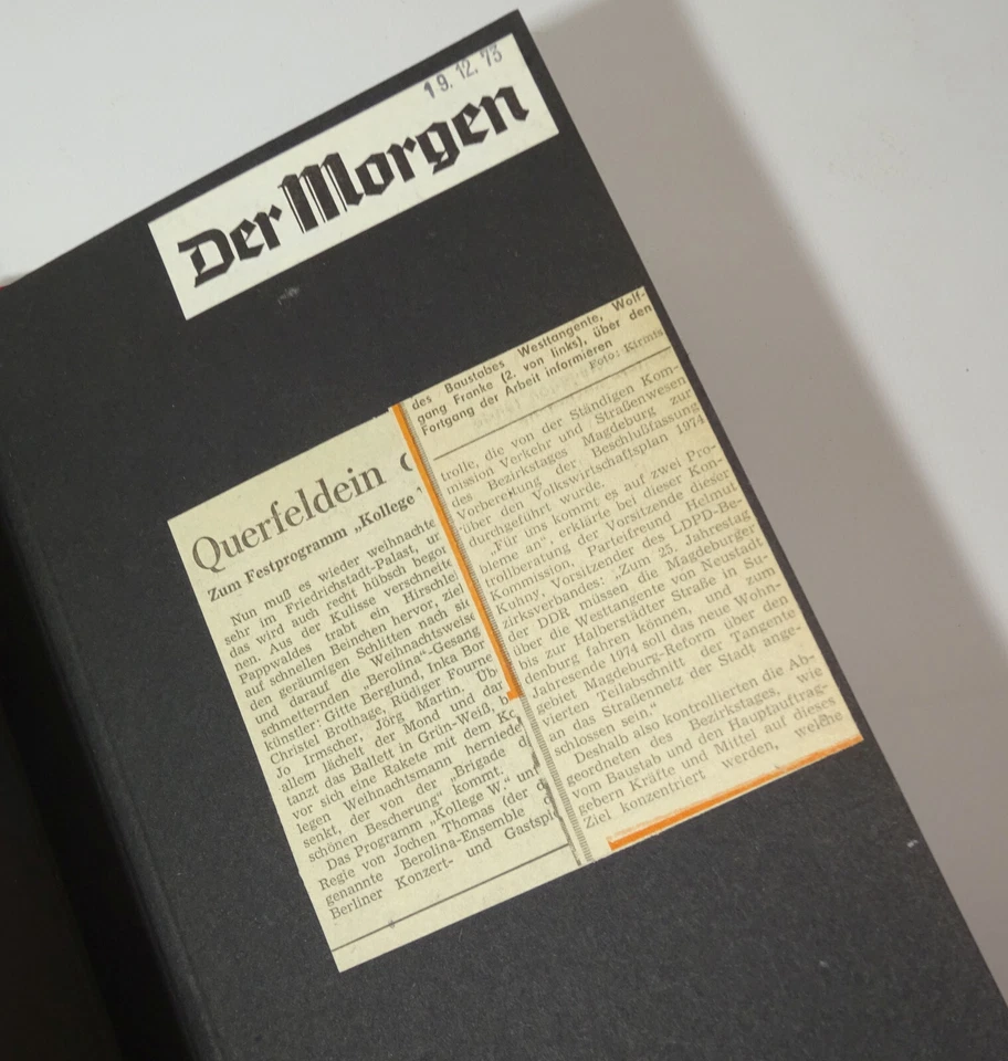 Berlin Friedrichstadtpalast Variete Wilma Reading Kolega M DDR  - Bild 4 von 4