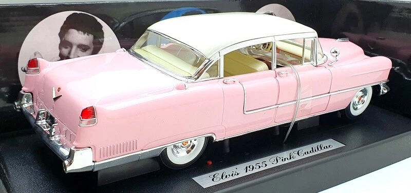 MRC 1/18 Scale Diecast 79200 - Elvis Presley's 1955 Pink Cadillac - Image 2 of 4