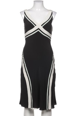 Hallhuber Kleid Damen Dress Damenkleid Gr. EU 38 Seide Schwarz #cpnjjup